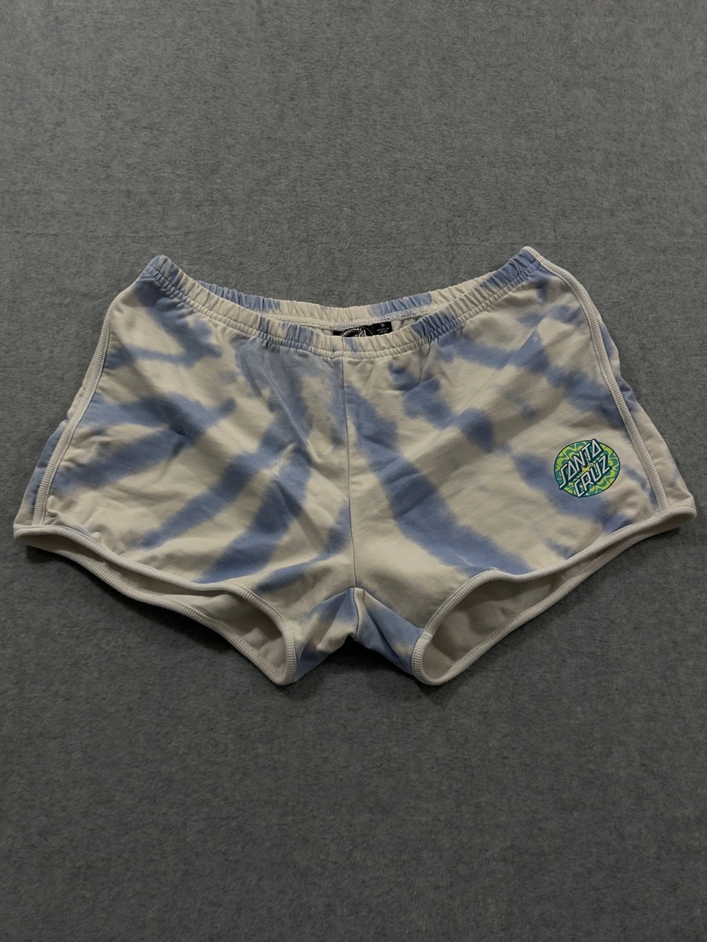 Santa Cruz Tie-Dye Mini Shorts Size Small